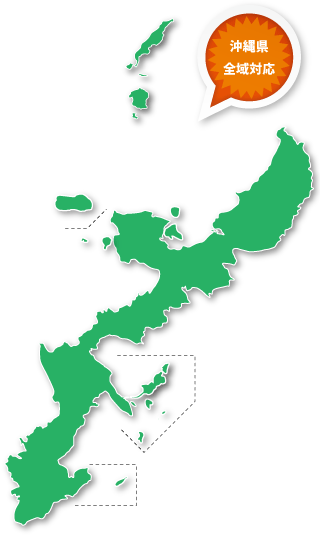 沖縄県のマップ